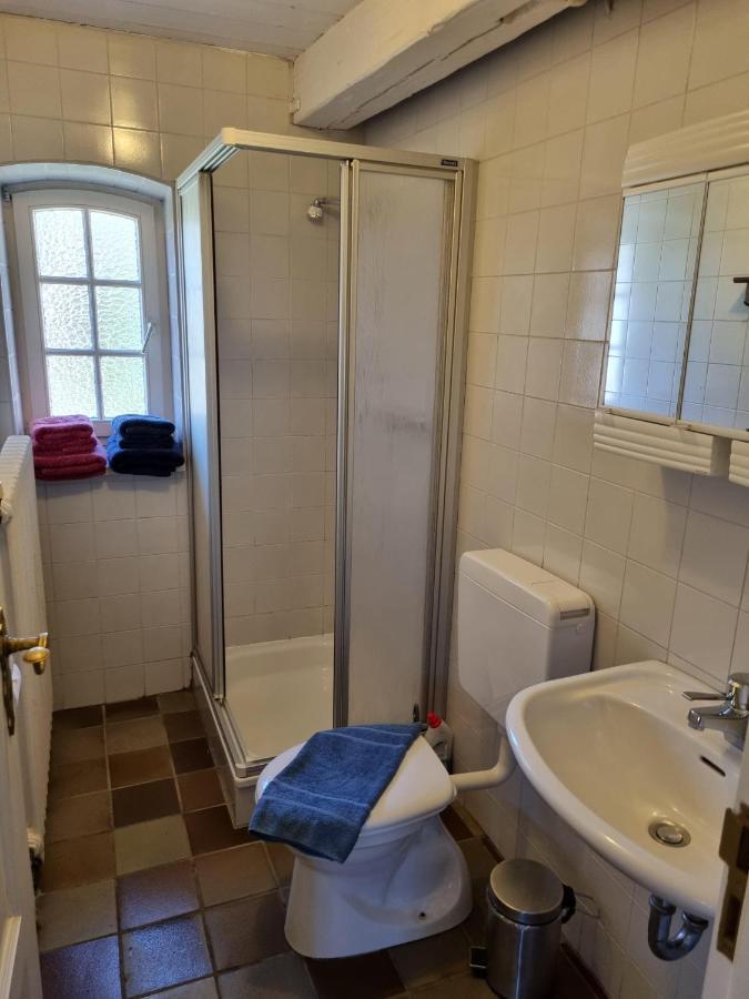 Hackerhof-Suedwohnung Morsum  Buitenkant foto