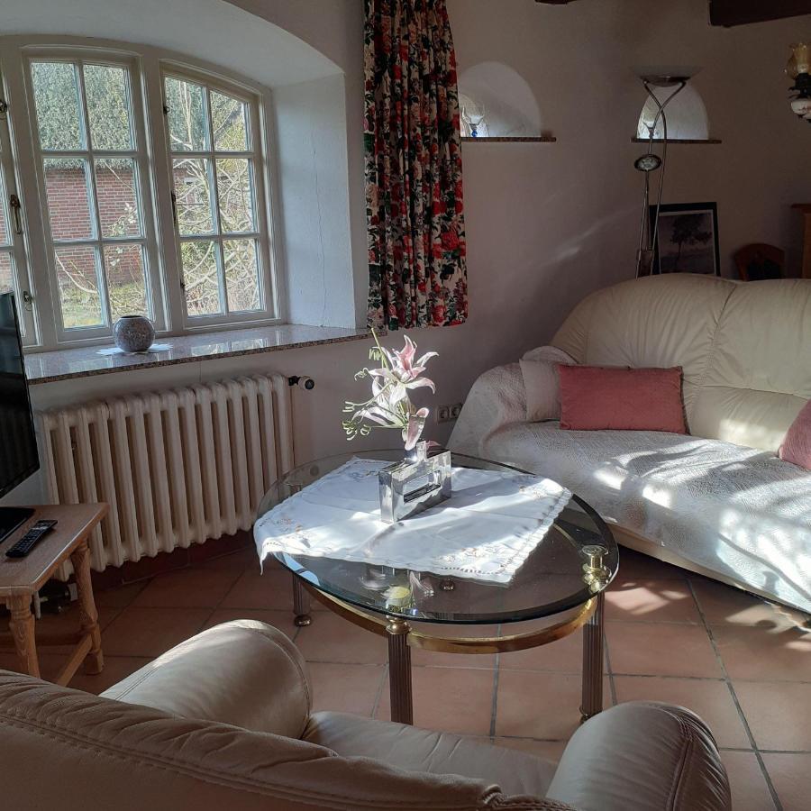 Hackerhof-Suedwohnung Morsum  Buitenkant foto